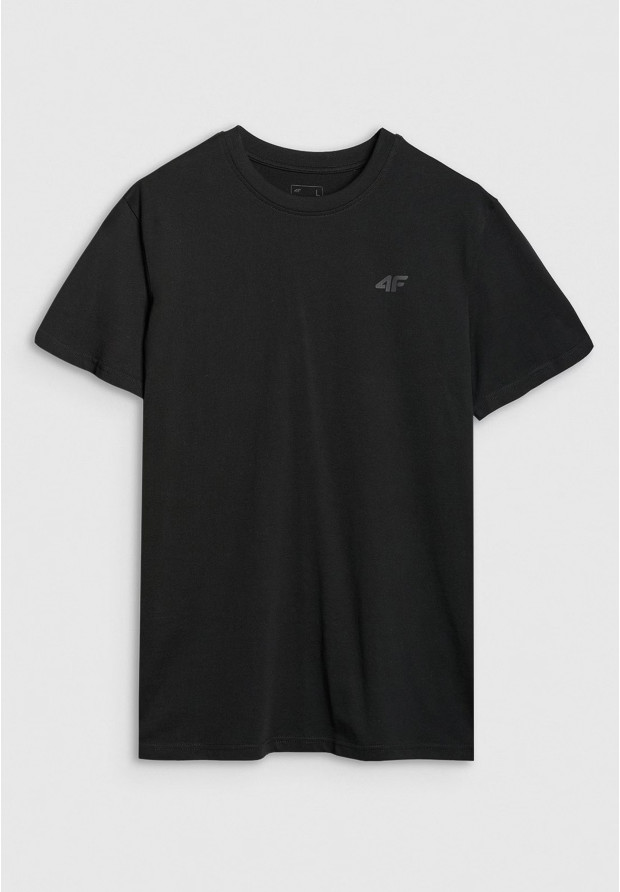 Koszulka Męska 4F T-shirt Basic Regular Czarny 4FWMM00TTSHM2256