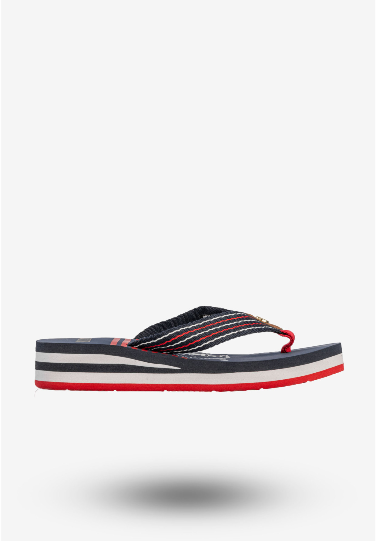 Japonki Damskie BIG STAR Klasyczne Buty Granatowe RR274A126