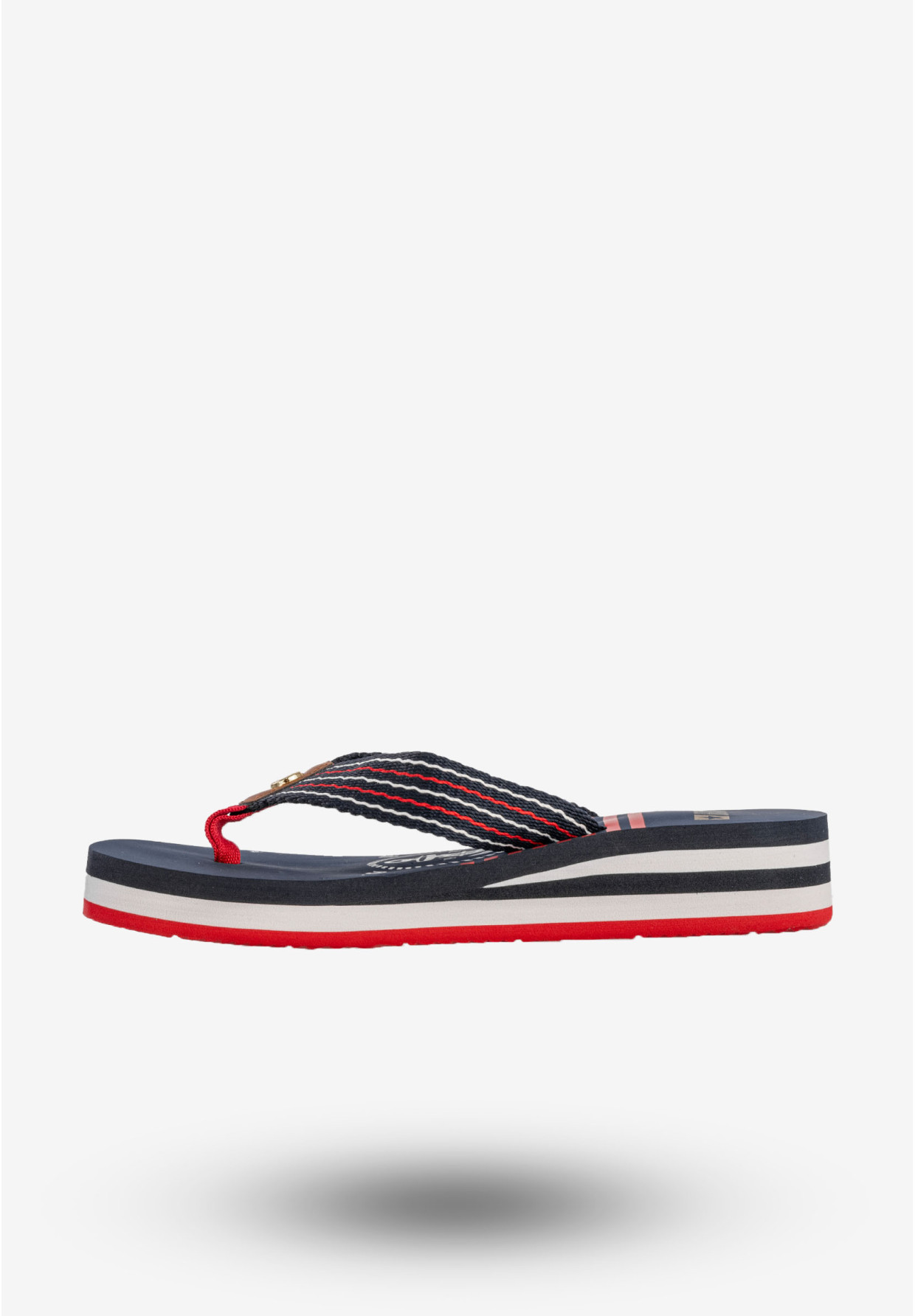 Japonki Damskie BIG STAR Klasyczne Buty Granatowe RR274A126