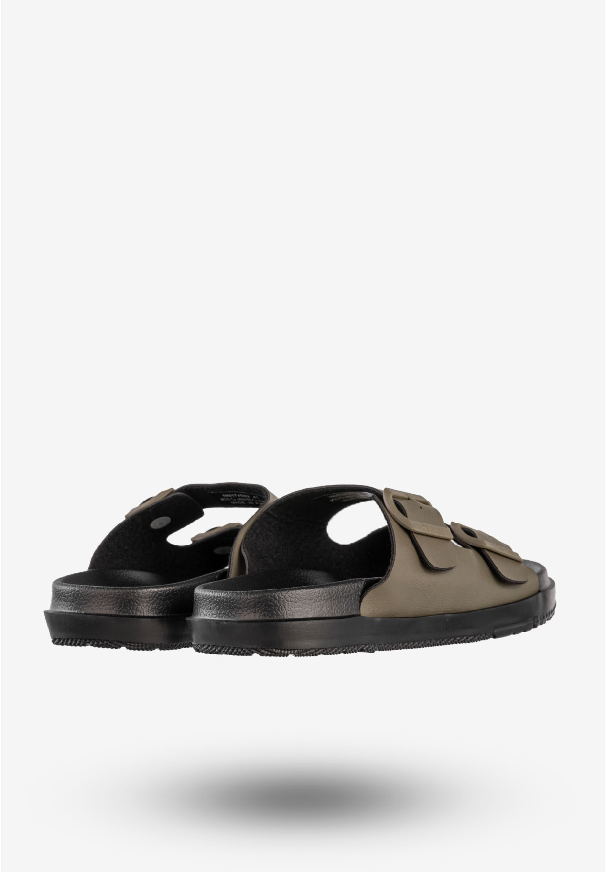 Klapki Męskie BIG STAR Casual Z Klamrami Buty Khaki NN174592