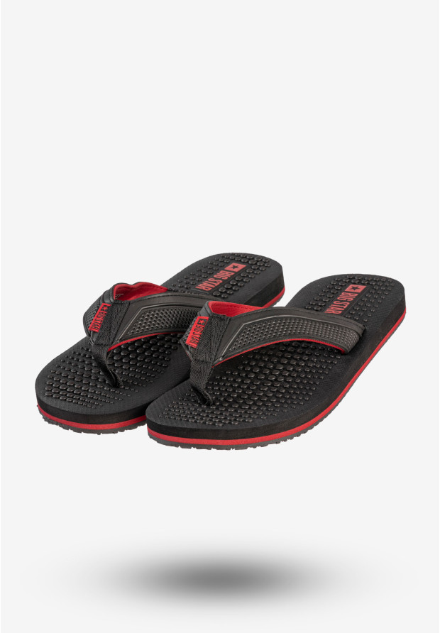 Japonki Męskie BIG STAR Sportowe Buty Czarne RR174441