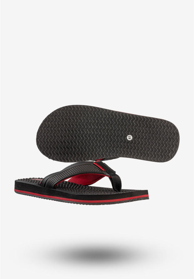 Japonki Męskie BIG STAR Sportowe Buty Czarne RR174441
