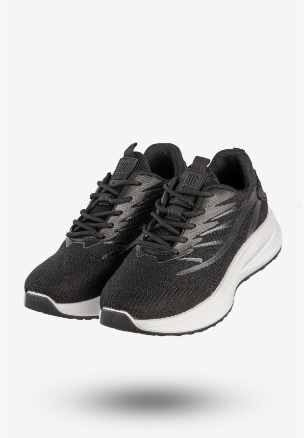 Sneakersy Damskie BIG STAR Buty Sportowe Czarne RR274530