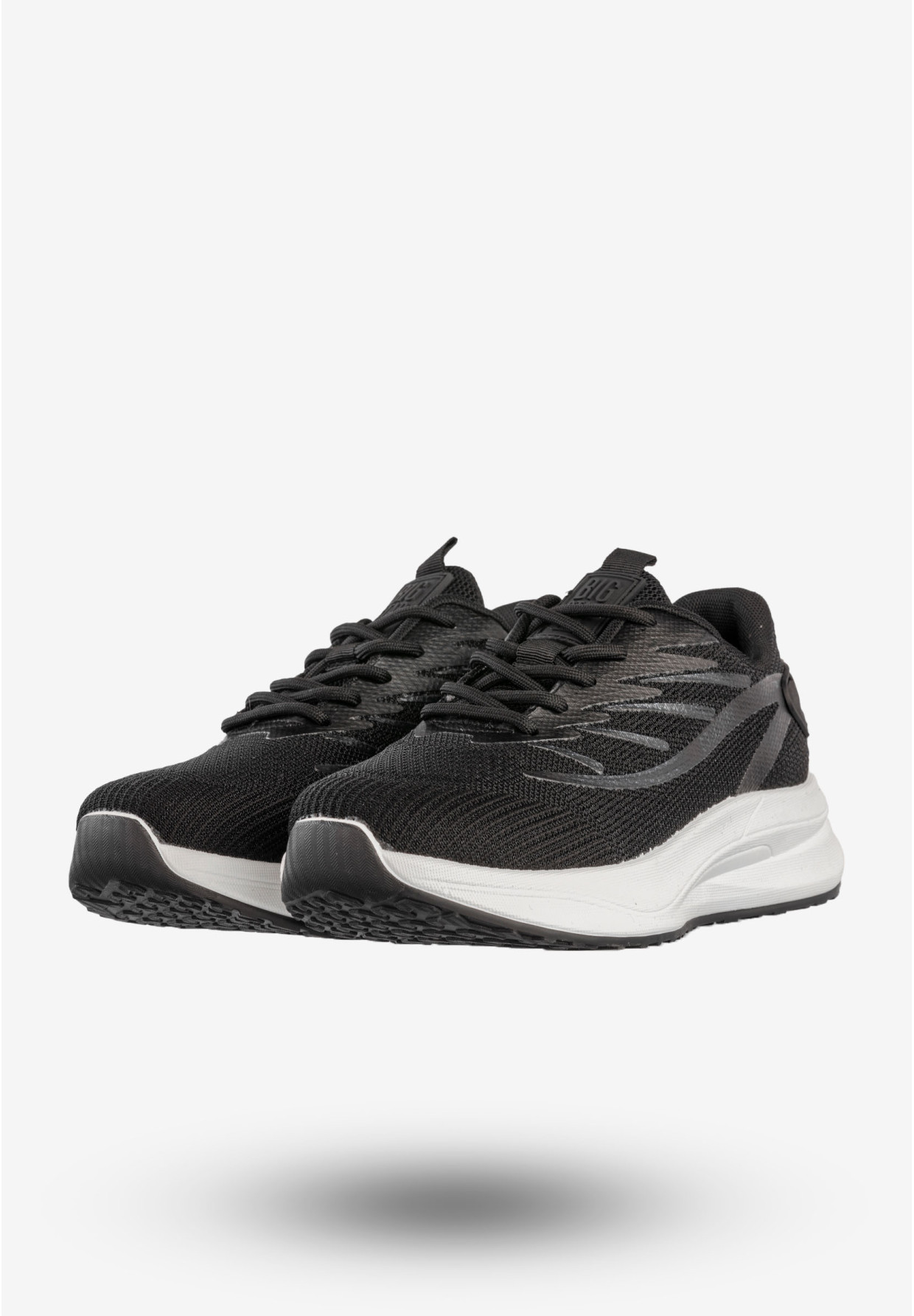 Sneakersy Damskie BIG STAR Buty Sportowe Czarne RR274530