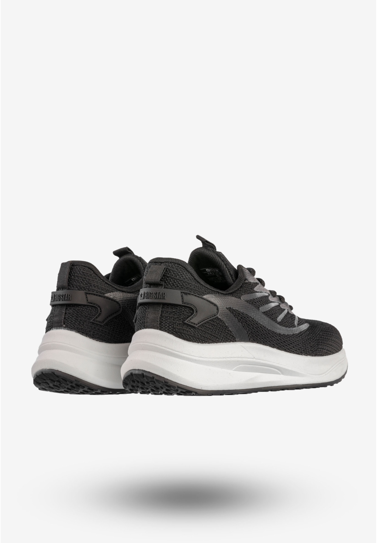Sneakersy Damskie BIG STAR Buty Sportowe Czarne RR274530