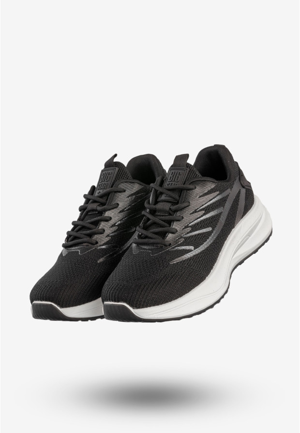 Sneakersy Damskie BIG STAR Buty Sportowe Czarne RR274530