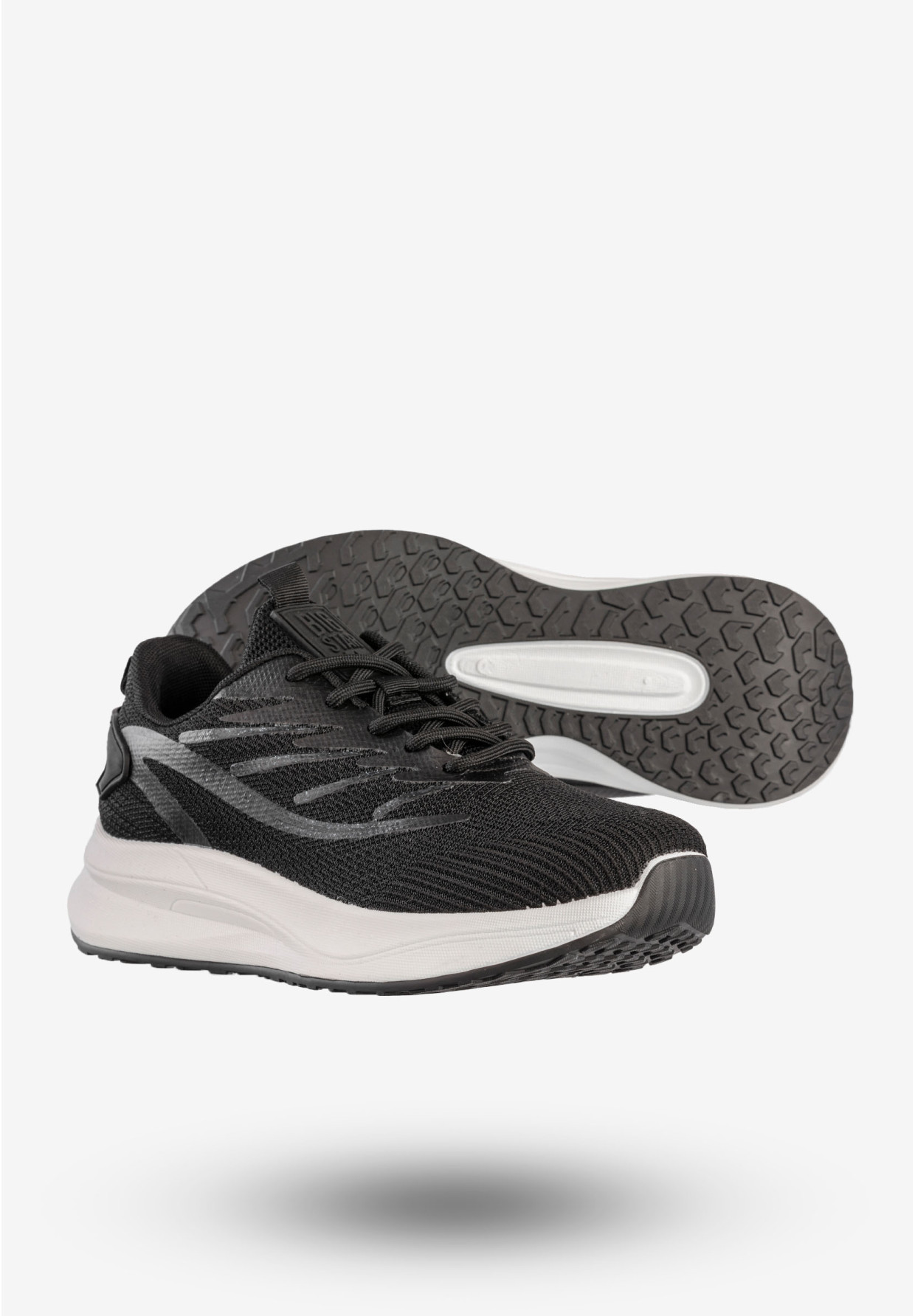 Sneakersy Damskie BIG STAR Buty Sportowe Czarne RR274530