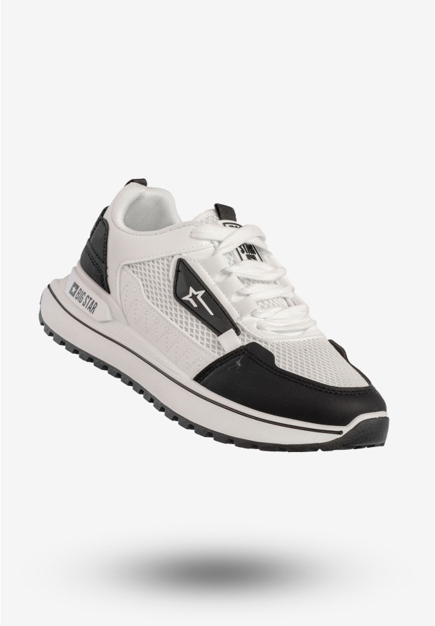 Damskie sneakersy BIG STAR RR274A223 biało-czarne