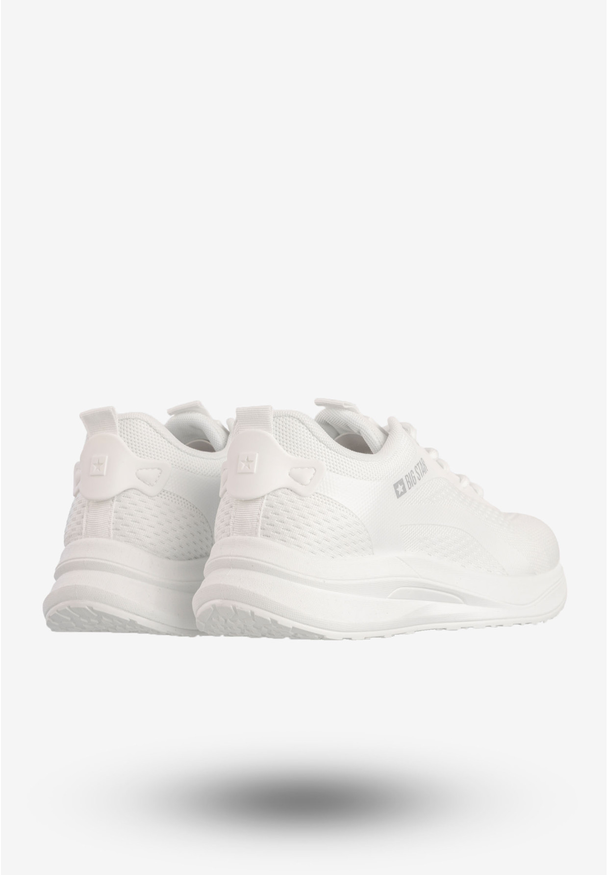 Sneakersy Męskie BIG STAR Buty Sportowe Do Biegania Białe RR174270