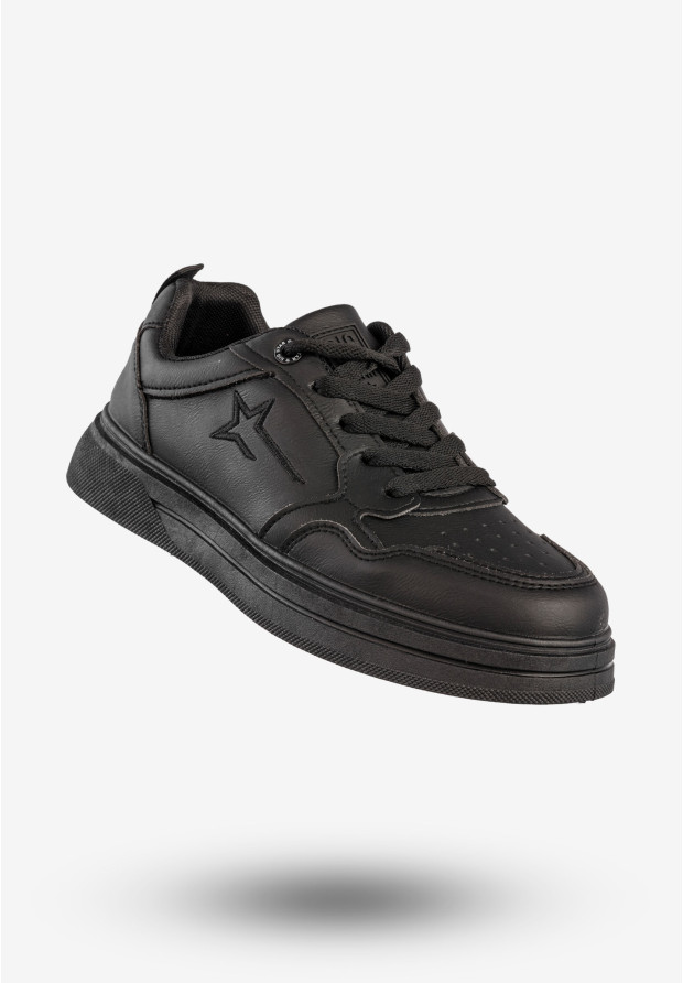 Czarne sneakersy męskie BIG STAR RR174572