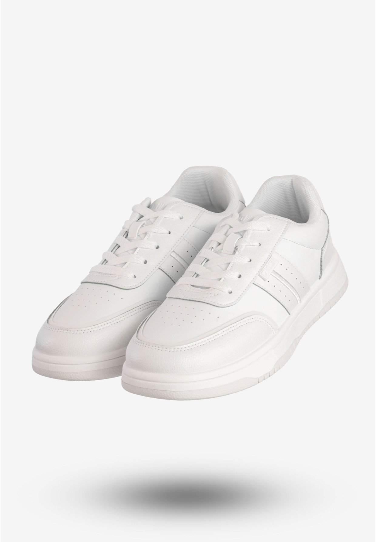 Sneakersy Męskie BIG STAR Buty Sportowe Hi-Poly System Białe RR174262