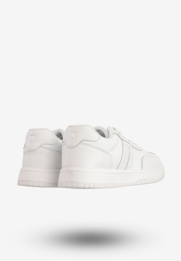 Sneakersy Męskie BIG STAR Buty Sportowe Hi-Poly System Białe RR174262