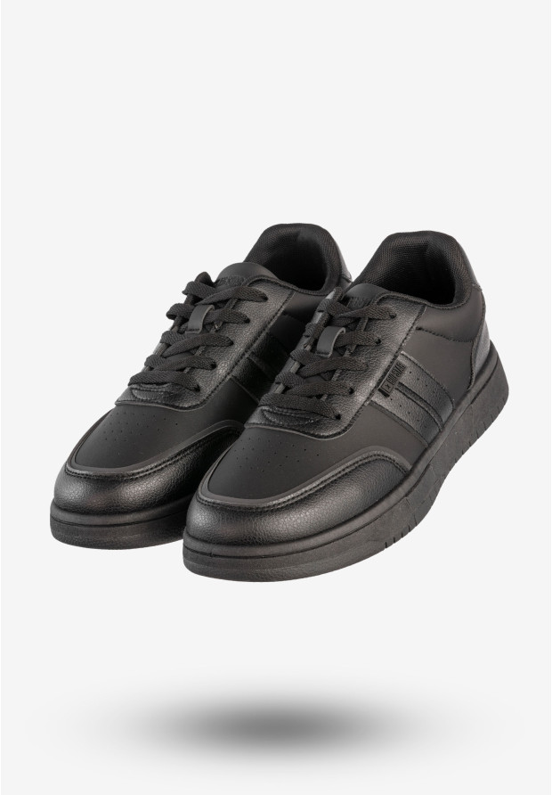 Sneakersy Męskie BIG STAR Buty Sportowe Hi-Poly System Czarne RR174265