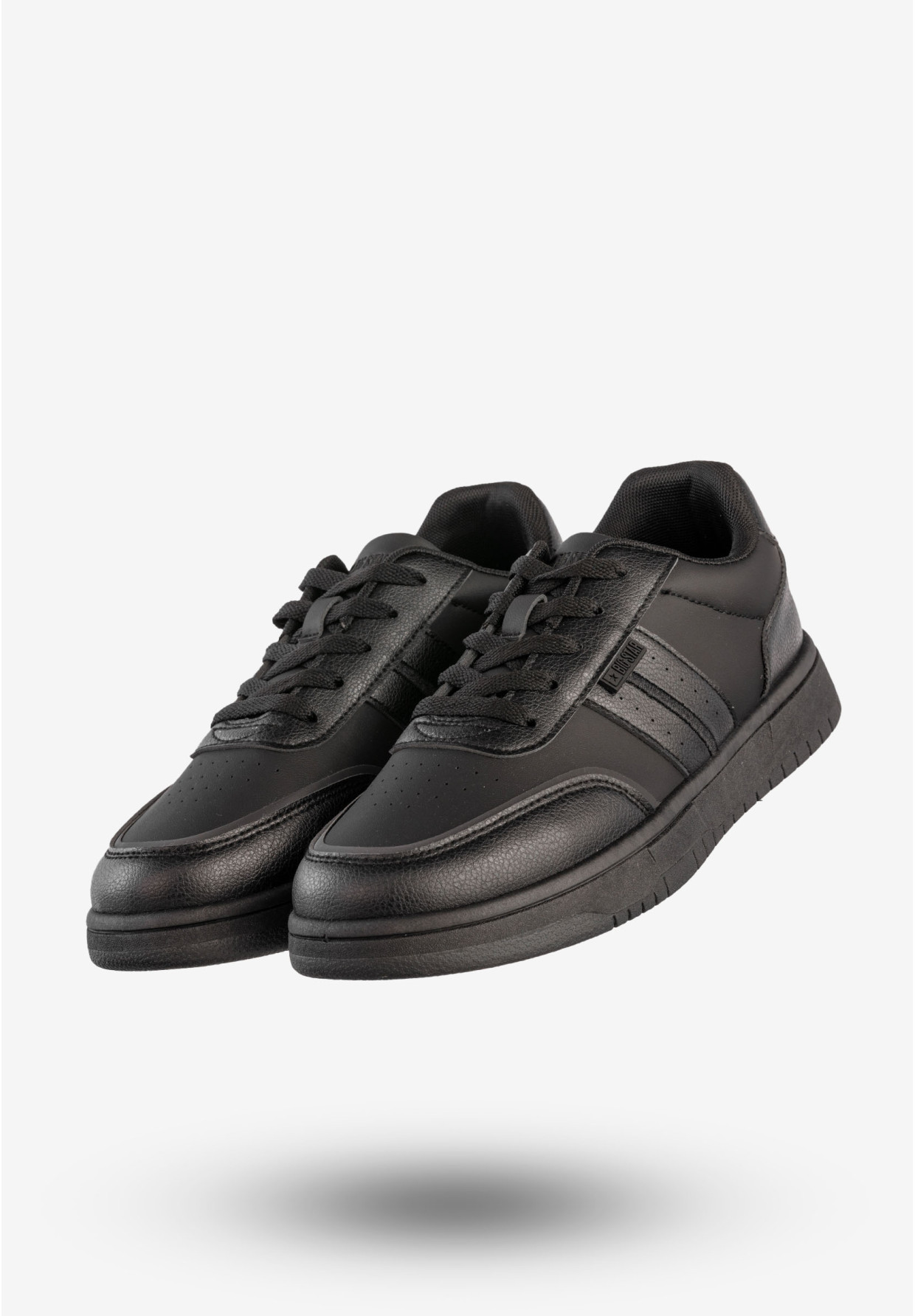 Sneakersy Męskie BIG STAR Buty Sportowe Hi-Poly System Czarne RR174265