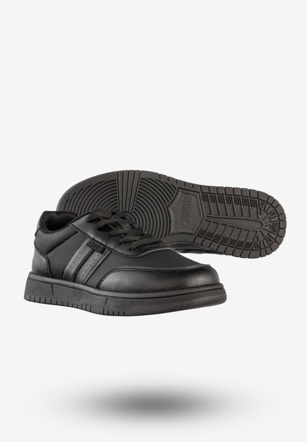 Sneakersy Męskie BIG STAR Buty Sportowe Hi-Poly System Czarne RR174265