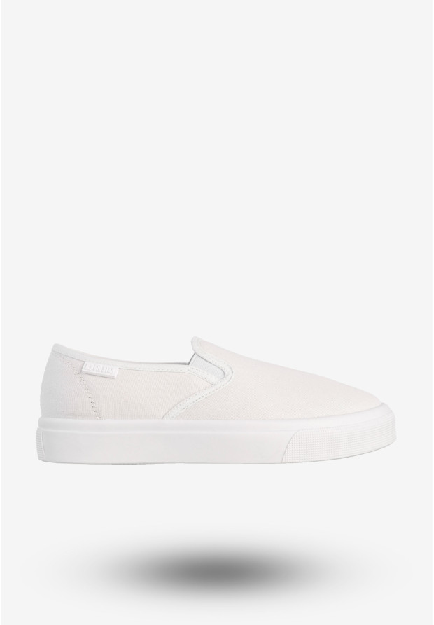 Tenisówki Damskie BIG STAR Buty Sportowe Wsuwane Białe NN274423