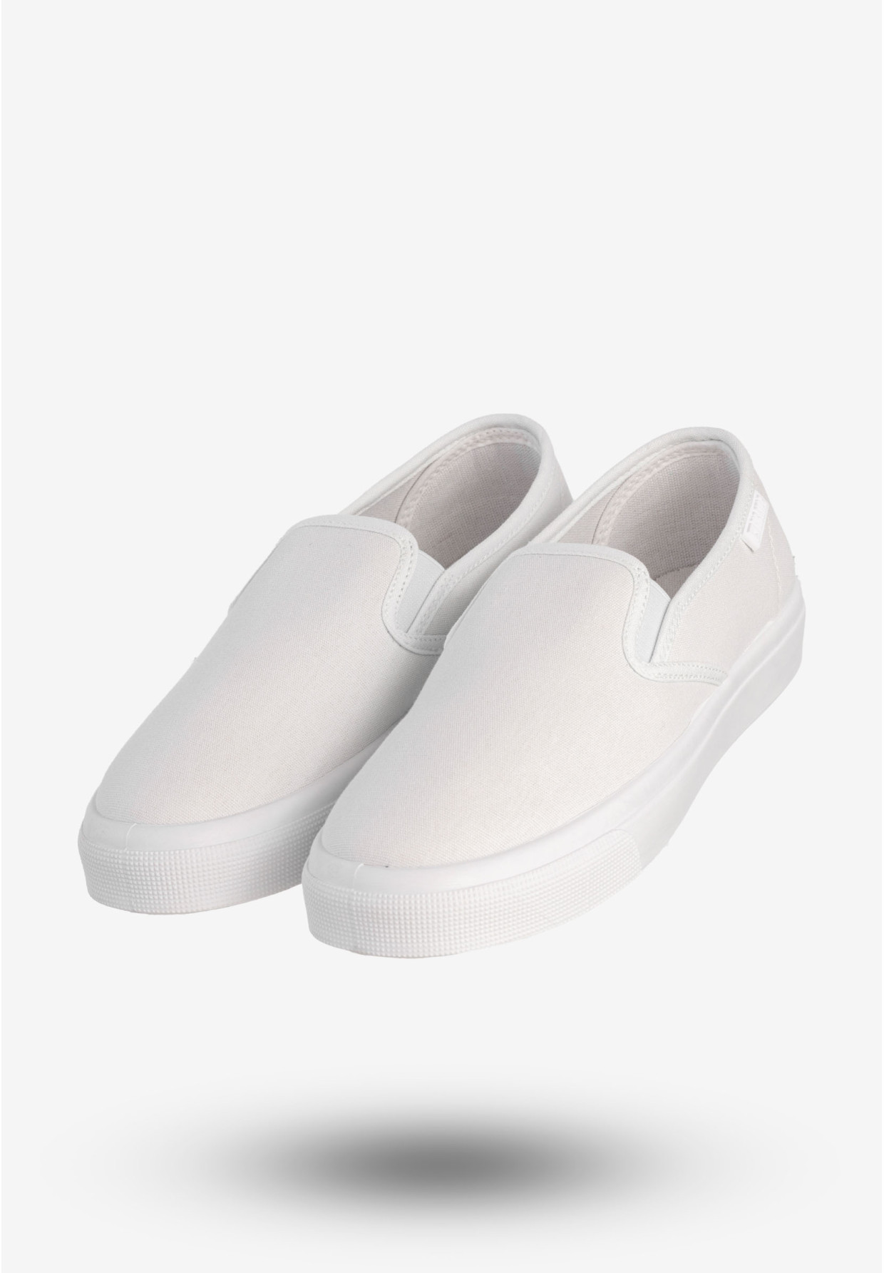 Tenisówki Damskie BIG STAR Buty Sportowe Wsuwane Białe NN274423