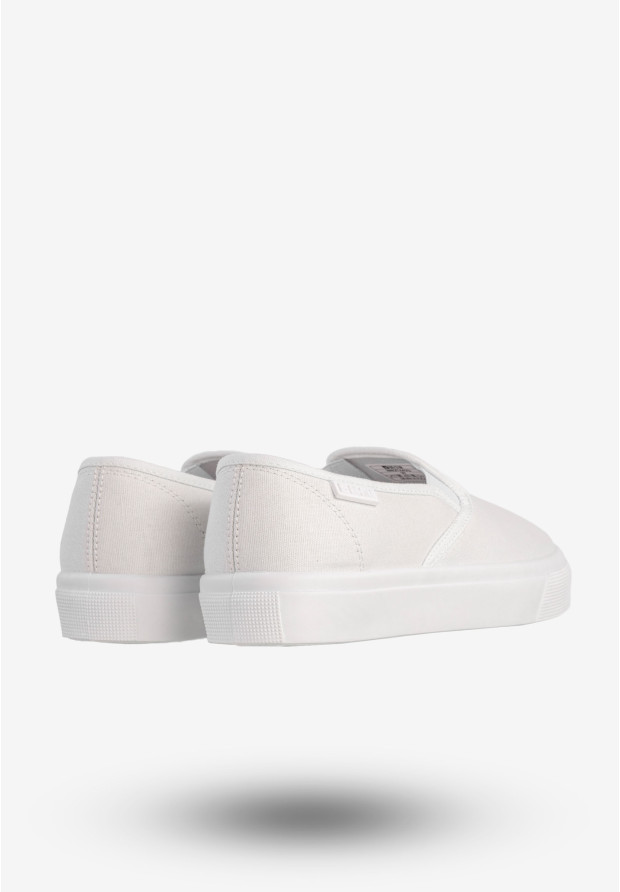 Tenisówki Damskie BIG STAR Buty Sportowe Wsuwane Białe NN274423