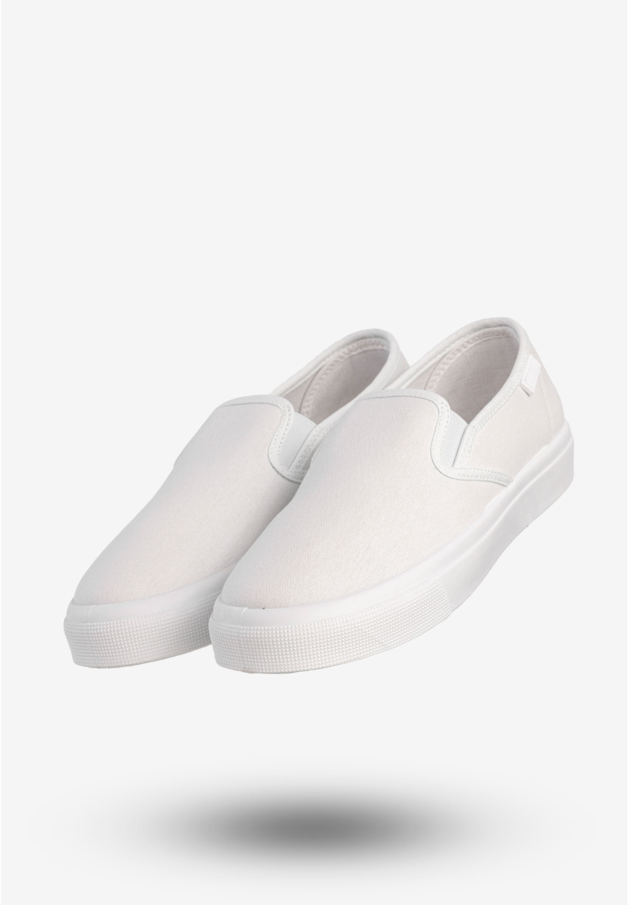 Tenisówki Damskie BIG STAR Buty Sportowe Wsuwane Białe NN274423