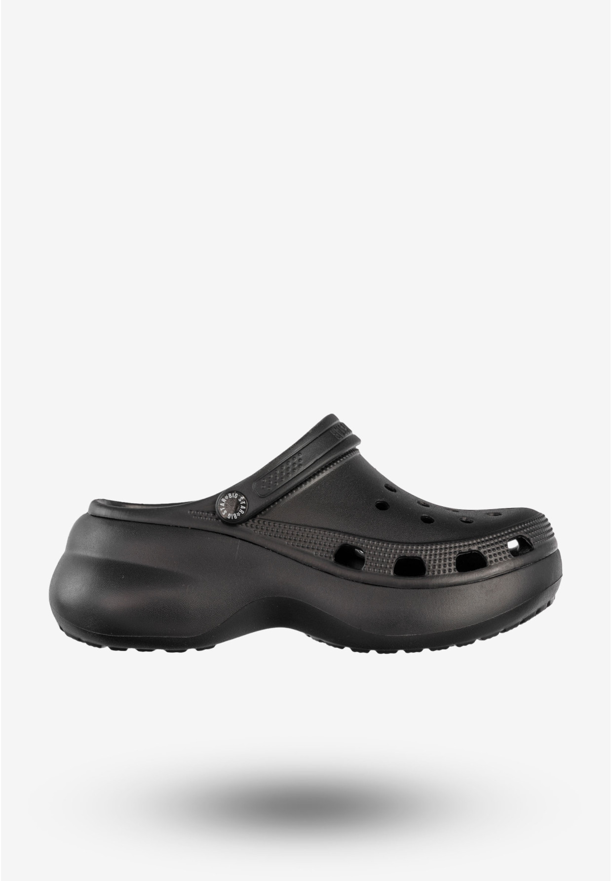 Klapki Damskie BIG STAR Chodaki Piankowe Buty Czarne RR274A118