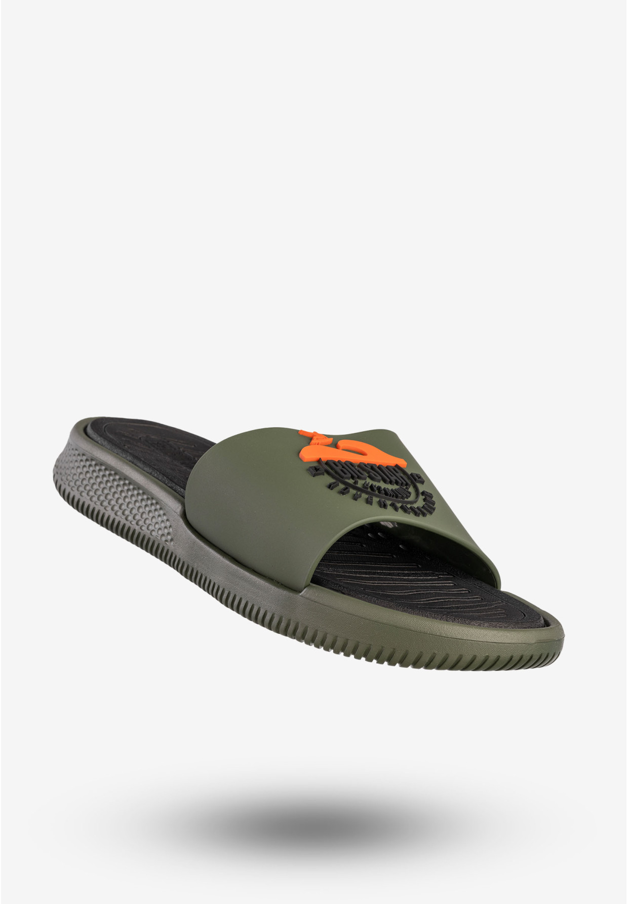 Klapki Męskie BIG STAR Sportowe Buty Zielone RR174A008