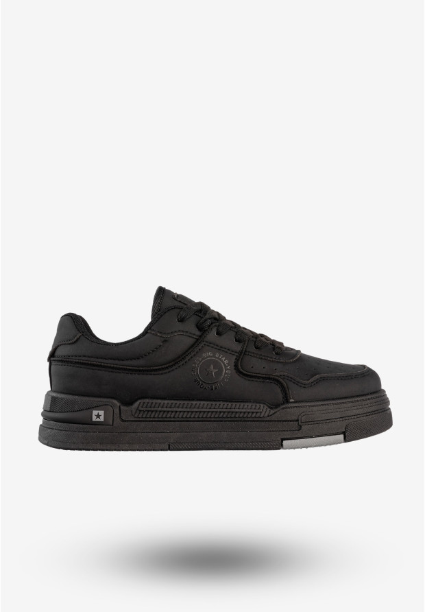 Sneakersy Damskie BIG STAR Sportowe Buty Na Platformie Czarne RR274A311