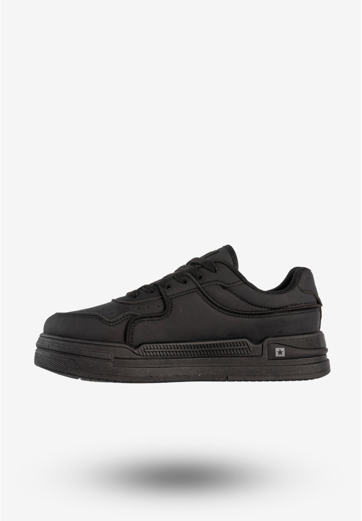 Sneakersy Damskie BIG STAR Sportowe Buty Na Platformie Czarne RR274A311