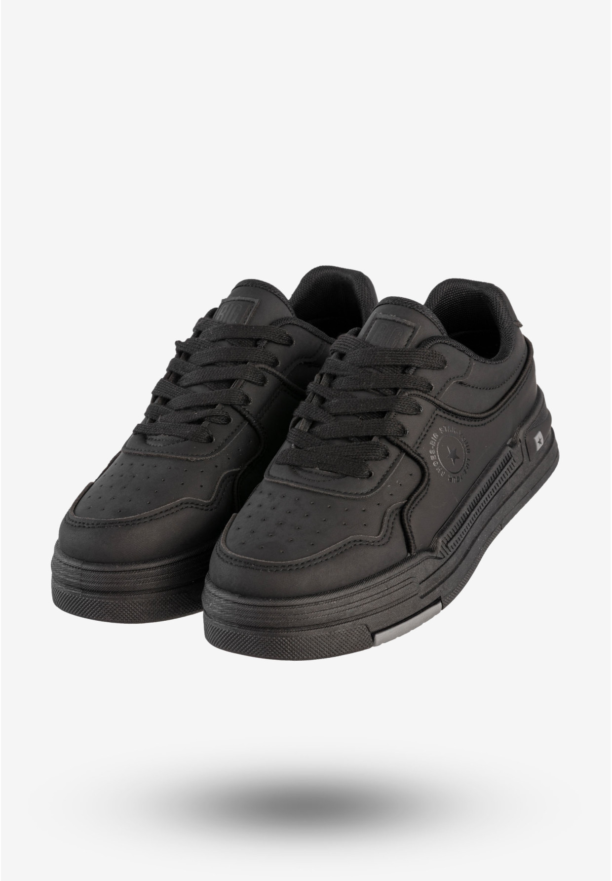 Sneakersy Damskie BIG STAR Sportowe Buty Na Platformie Czarne RR274A311