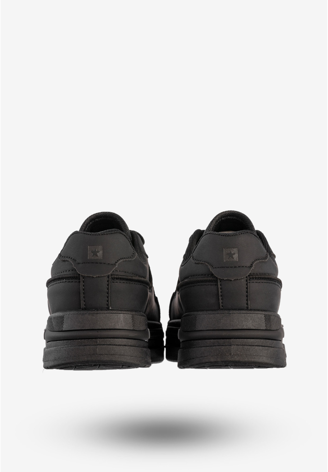 Sneakersy Damskie BIG STAR Sportowe Buty Na Platformie Czarne RR274A311