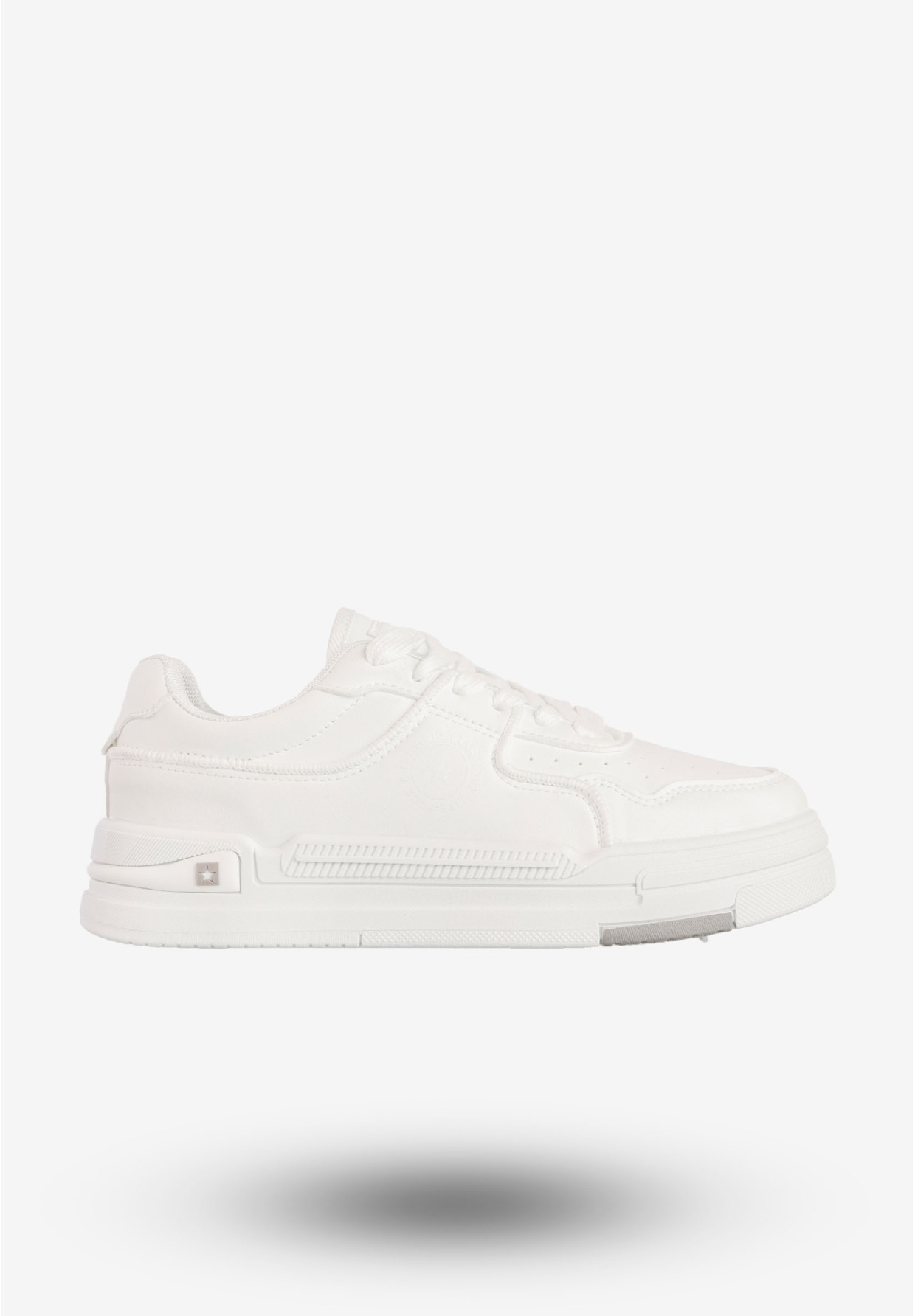 Sneakersy Damskie BIG STAR Sportowe Buty Na Platformie Białe RR274A310