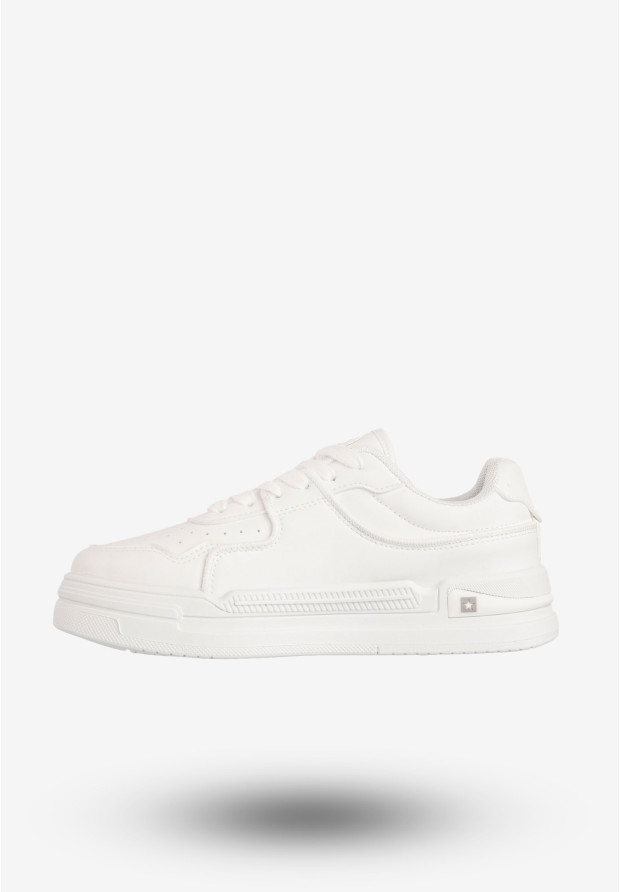 Sneakersy Damskie BIG STAR Sportowe Buty Na Platformie Białe RR274A310