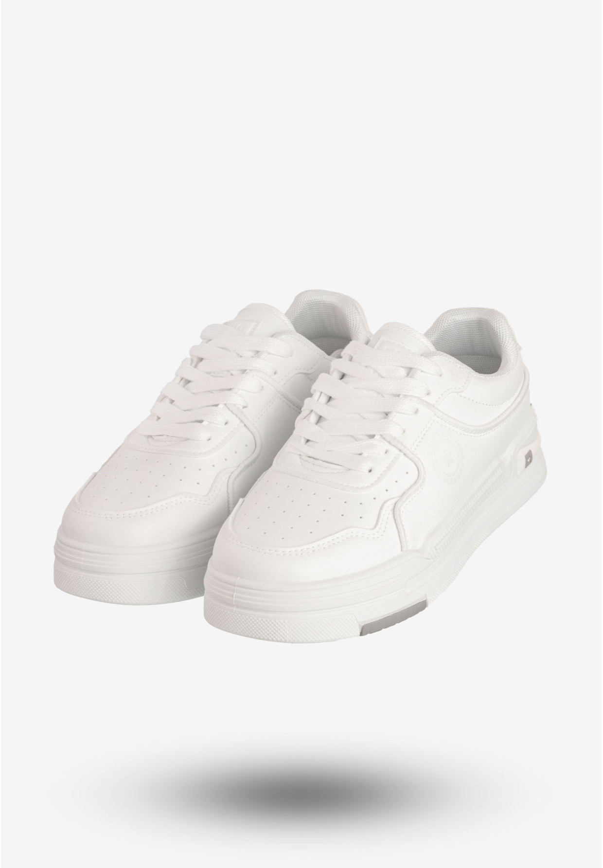 Sneakersy Damskie BIG STAR Sportowe Buty Na Platformie Białe RR274A310