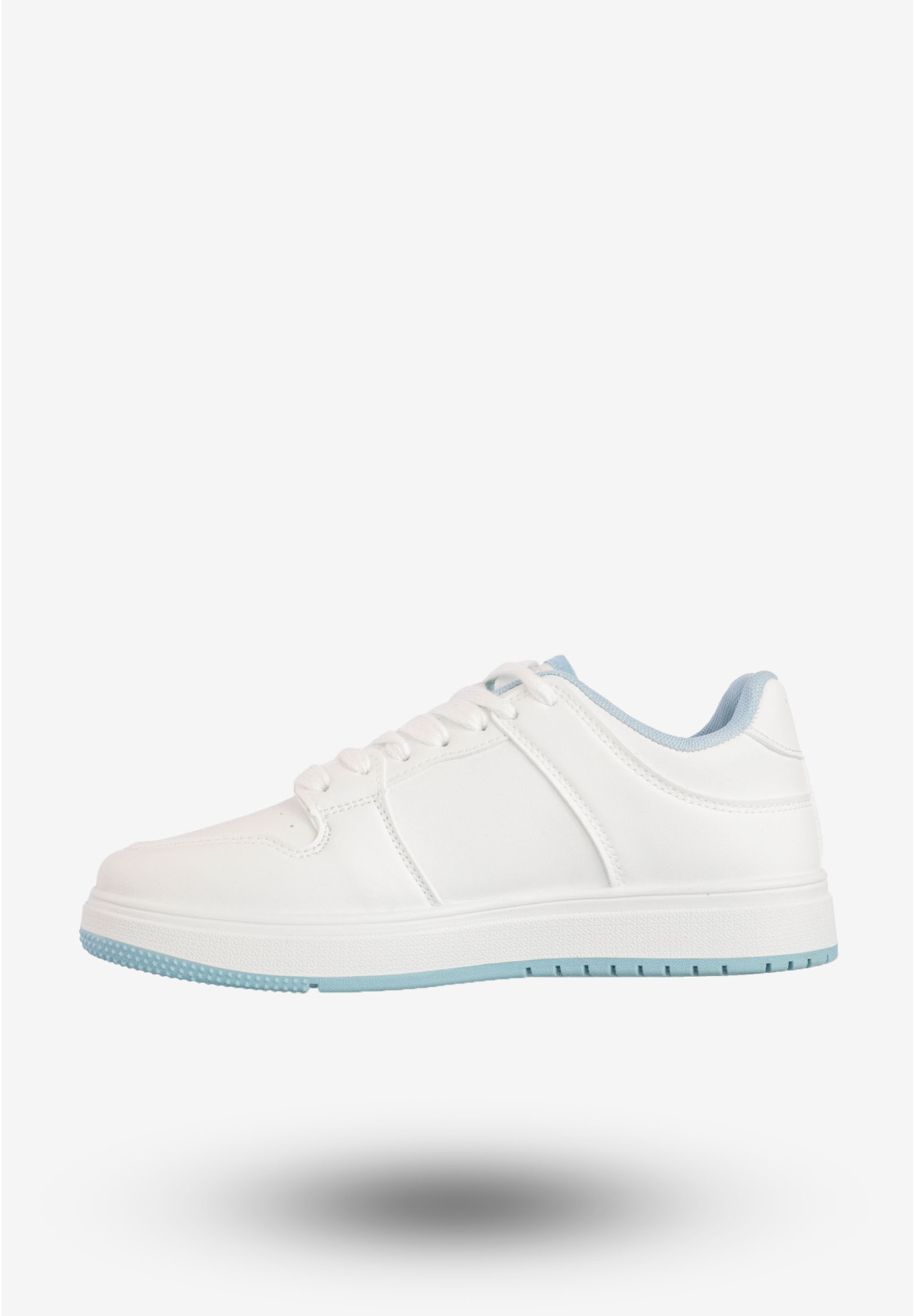 Sneakersy Damskie BIG STAR Sportowe Buty Biało Niebieskie RR274A244