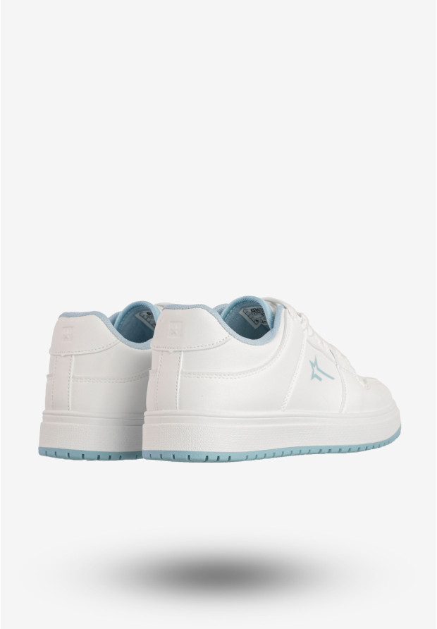 Sneakersy Damskie BIG STAR Sportowe Buty Biało Niebieskie RR274A244