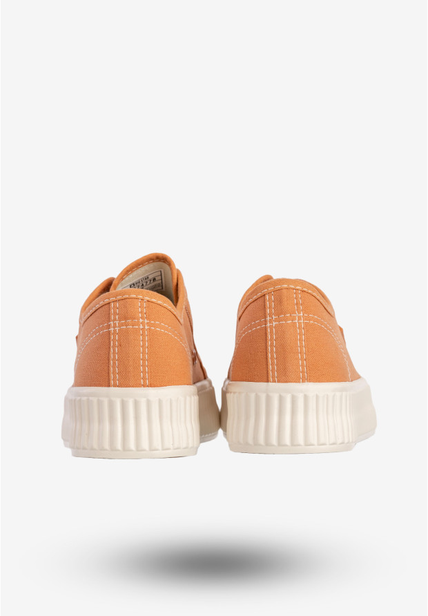 Trampki Damskie BIG STAR Sportowe Buty Na Platformie Pomarańczowe RR274778