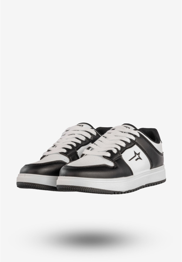 Sneakersy Damskie BIG STAR Sportowe Buty Czarno-Białe RR274A240