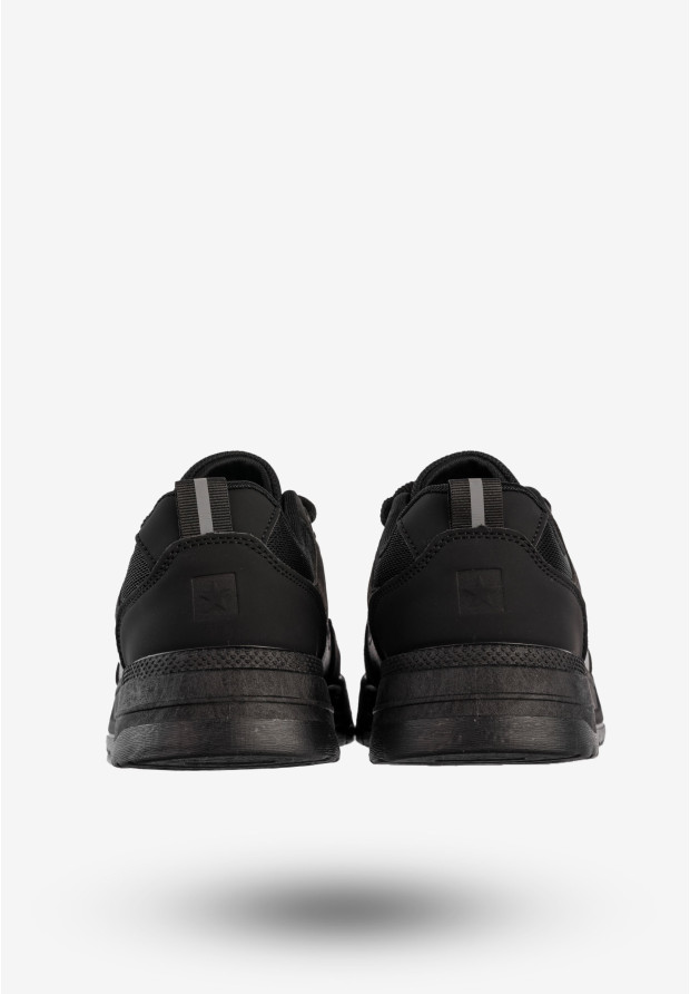 Sneakersy Męskie BIG STAR Sportowe Buty Czarne RR174606