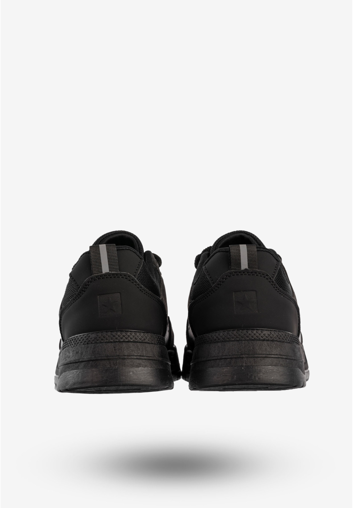 Sneakersy Męskie BIG STAR Sportowe Buty Czarne RR174606