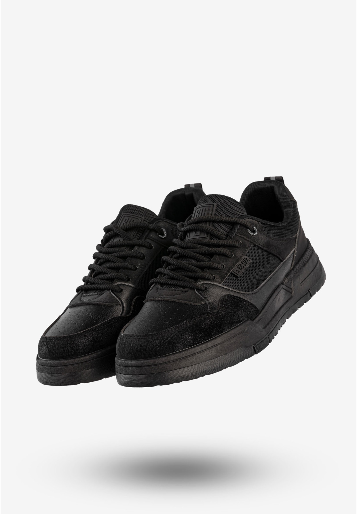Sneakersy Męskie BIG STAR Sportowe Buty Czarne RR174606