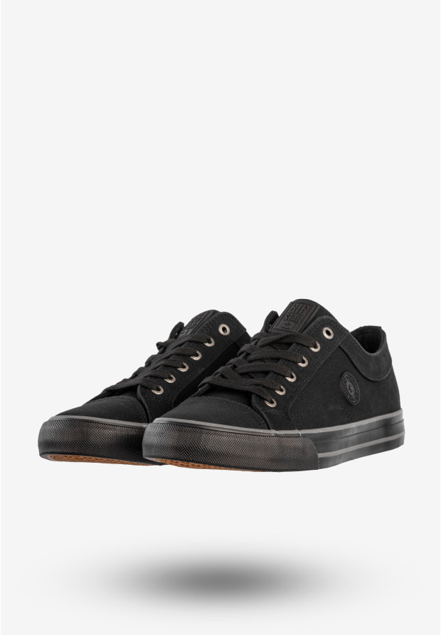 Trampki Męskie BIG STAR Sportowe Buty Tenisówki Czarne RR174338
