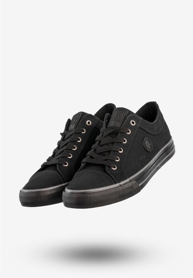 Trampki Męskie BIG STAR Sportowe Buty Tenisówki Czarne RR174338