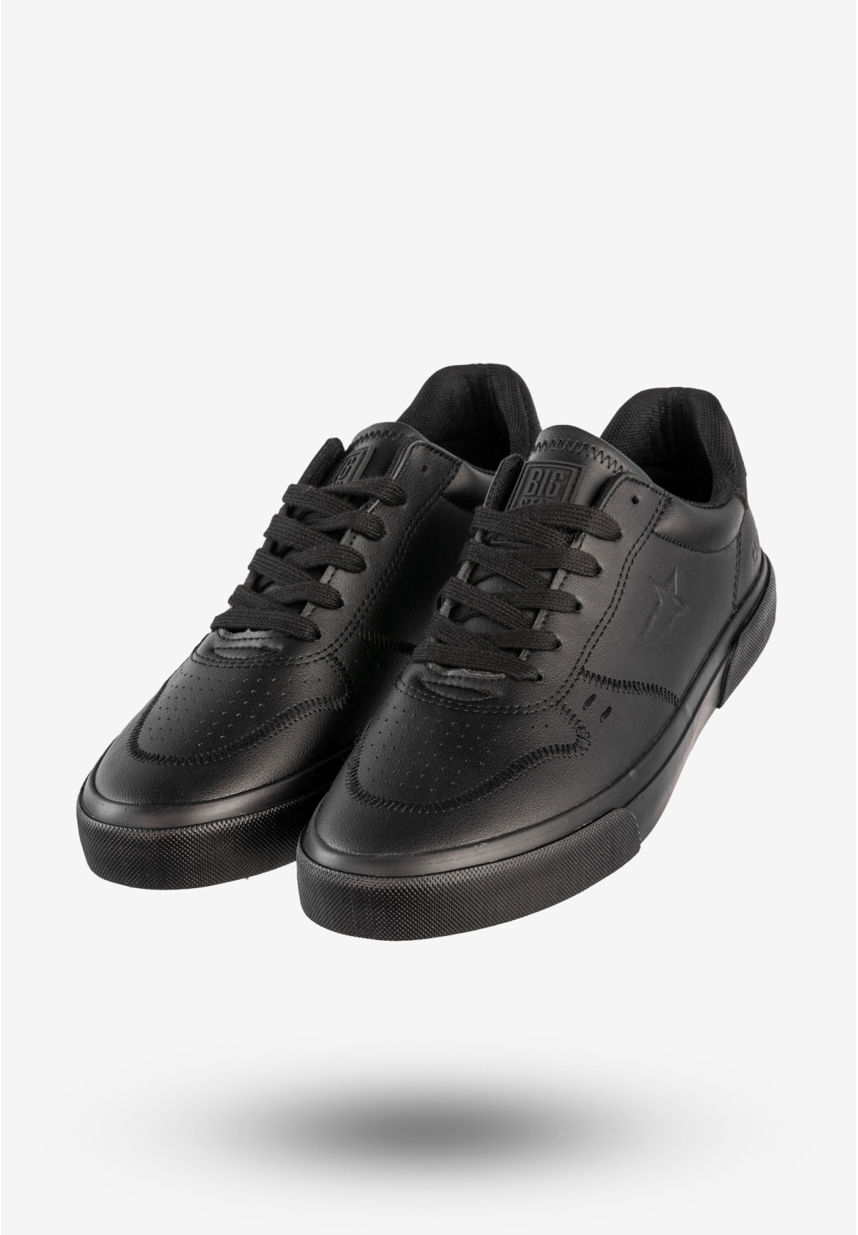 Sneakersy Męskie BIG STAR Sportowe Buty Czarne RR174331