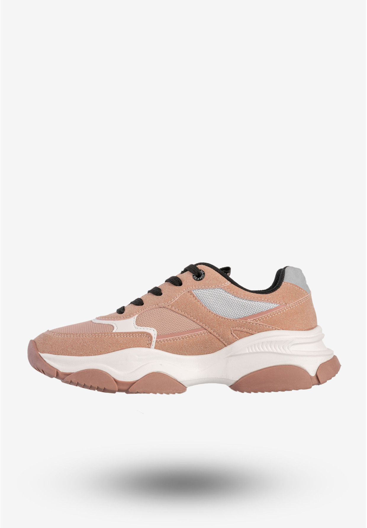 Sneakersy Damskie BIG STAR Sportowe Buty Na Grubej Podeszwie Różowe JJ274577