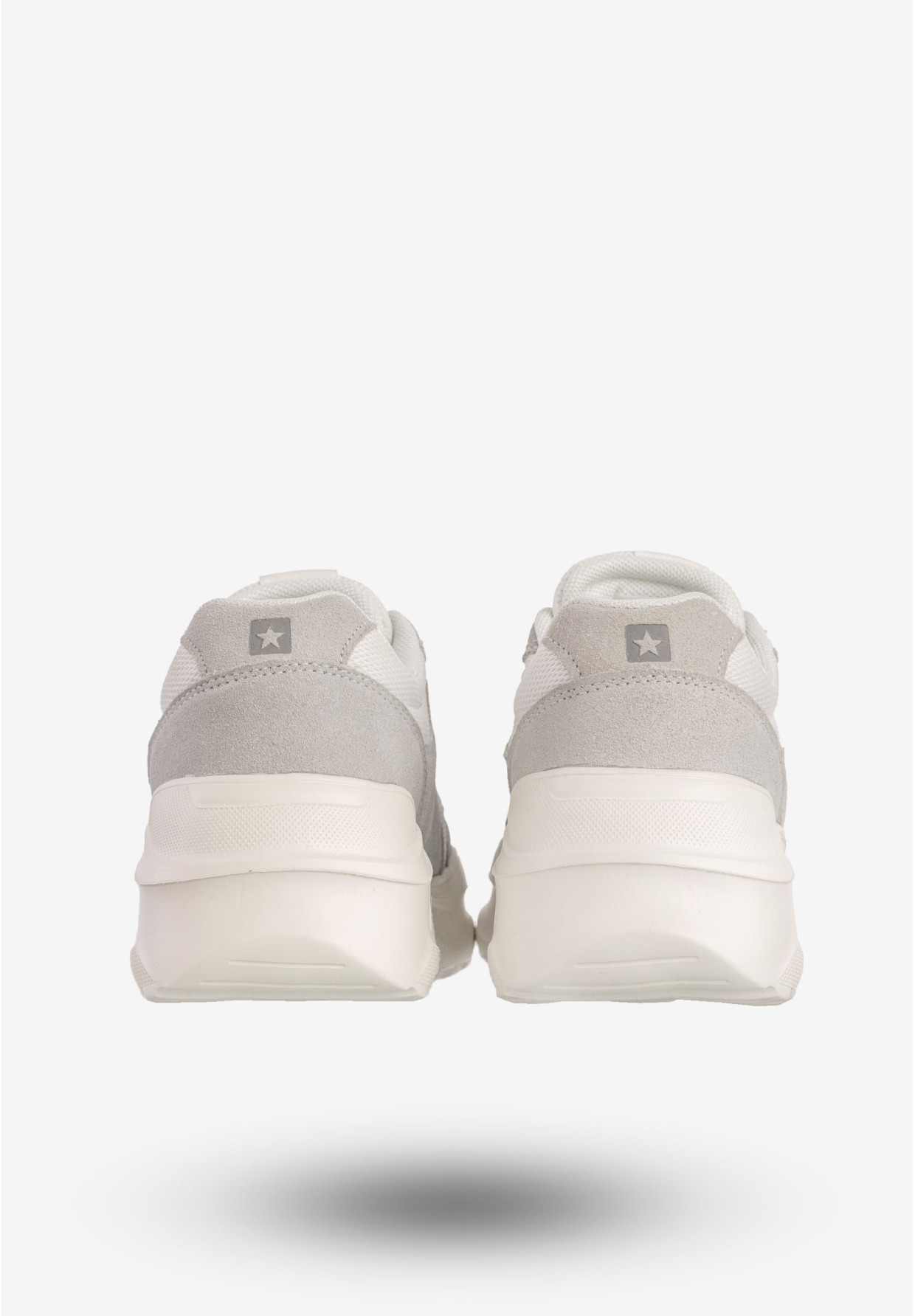 Sneakersy Damskie BIG STAR Sportowe Buty Lekkie Białe JJ274A112