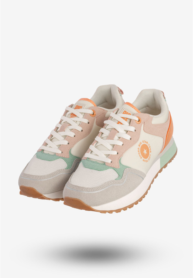 Sneakersy Damskie BIG STAR Sportowe Buty Kolorowe LL274542