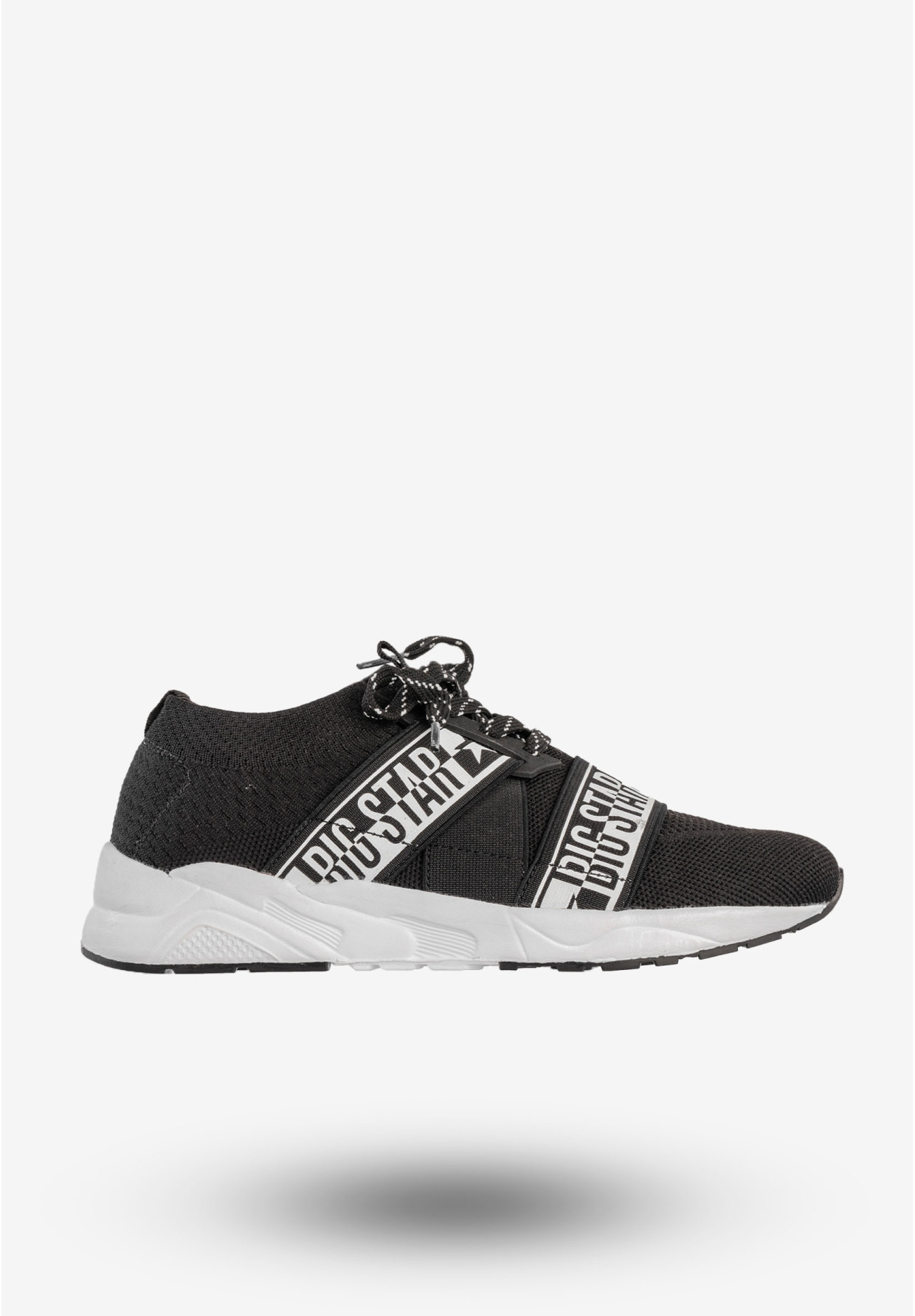 Sneakersy Damskie BIG STAR Sportowe Buty Wsuwane Czarne HH274359