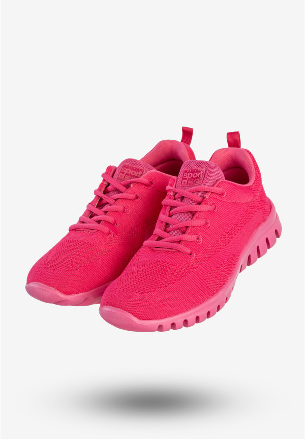 Sneakersy Damskie BIG STAR Sportowe Buty Do Biegania Fuksja DD274A128