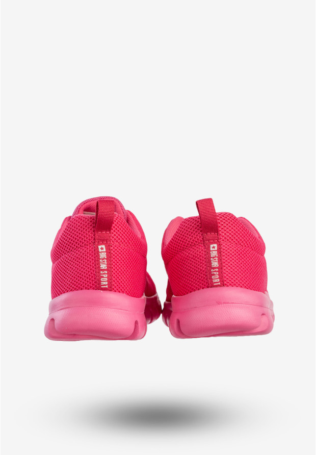 Sneakersy Damskie BIG STAR Sportowe Buty Do Biegania Fuksja DD274A128