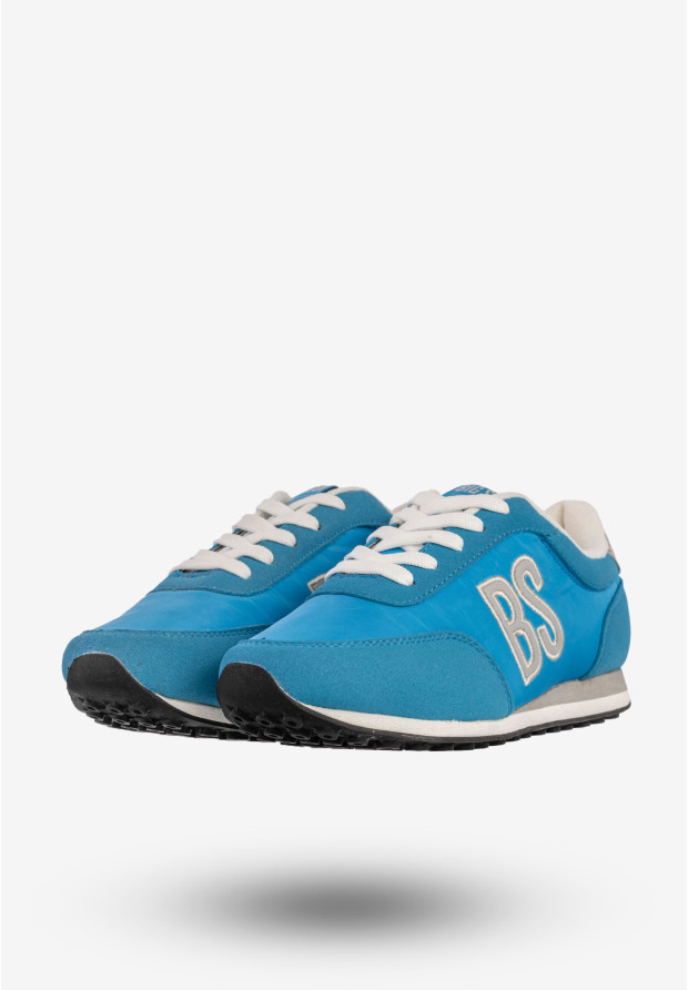Sneakersy Damskie BIG STAR Sportowe Buty Niebieskie T274003