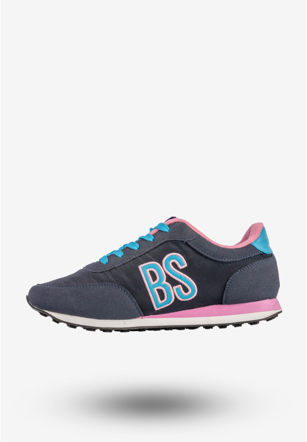 Sneakersy Damskie BIG STAR Sportowe Buty Granatowe T274002